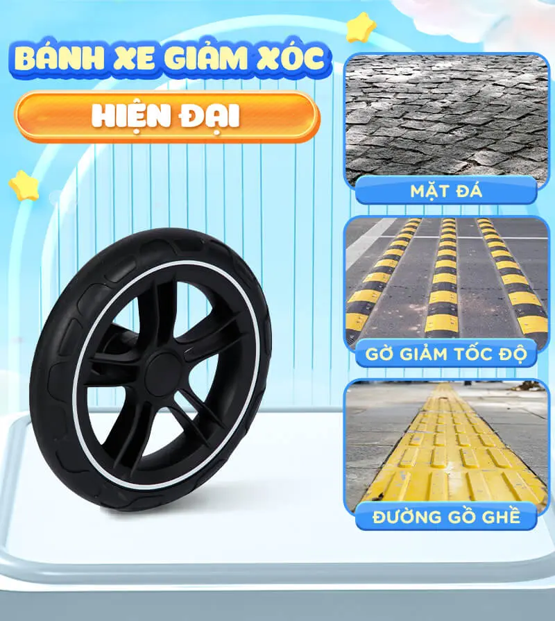 Xe đẩy hai chiều Chilux K3, gấp nhỏ gọn
