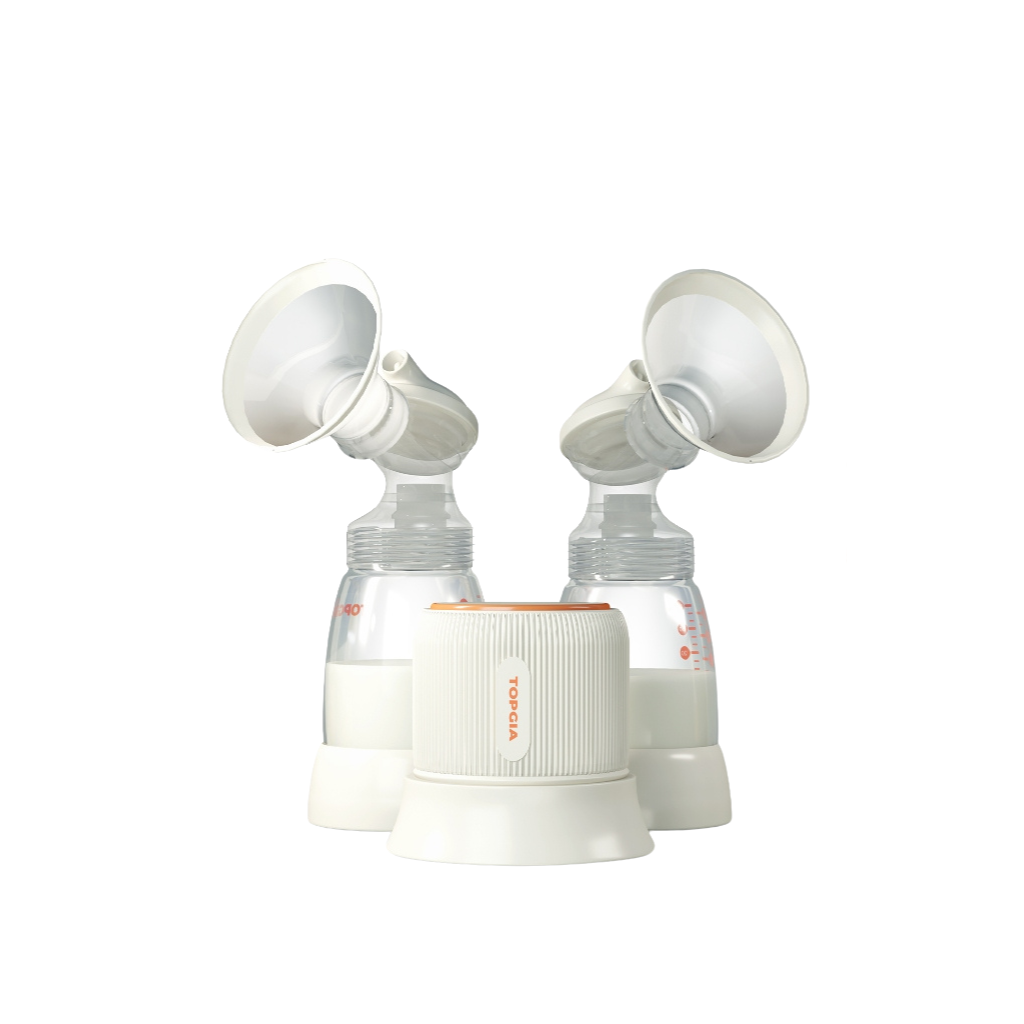 Máy hút sữa điện đôi TG-8079 TOPGIAKIDS có dây, đa chế độ massage êm ái,không gây đau rát, bảo hành 3 năm