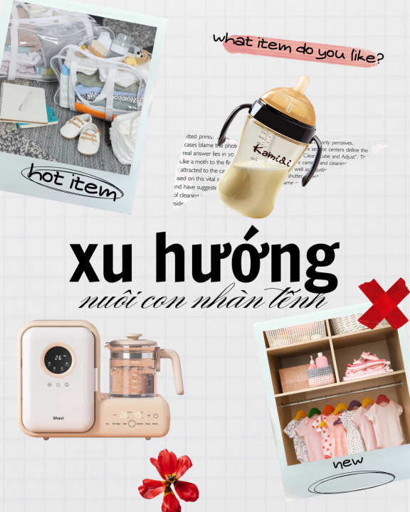 Xu hướng “nuôi con nhàn tênh” 2025 – Các mẹ trẻ đang chọn cách chăm bé thông minh hơn